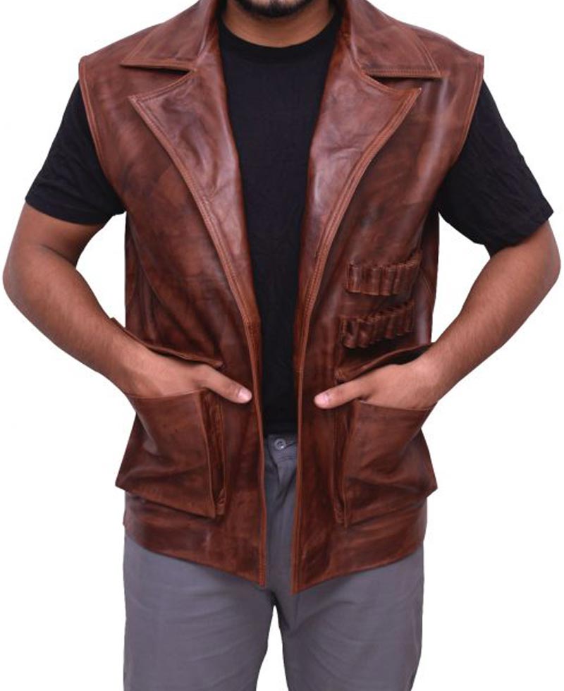 The League of Extraordinary Gentlemen Sean Connery Leather Vest
